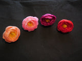 Mini Fabric Flower For Wedding bridal Crown DIY Craft 4colour choices 5cm each