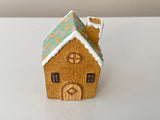 Craftuneed miniature dollhouse mini Christmas wreath display sign doll gingerbread house decoration props
