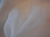 Ivory Organza Fabric suitable For Bridal Wedding gown DIY. Sold by Per 0.5Meter