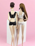 Craftuneed 1:6 handmade 29cm - 30cm height doll lingerie or full length nylon tights One size