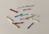 Craftuneed Job lot 14pcs mini hair grips for barbie doll bobby pin hair accessory in 1.5cm length