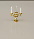 Craftuneed Retro 1:6 scale miniature statue candle stick chandelier doll fireplace furniture decorations props