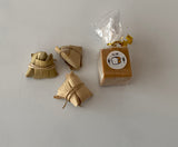 Craftuneed miniature dollhouse dim sum donuts tarts waffles toasts cheese cakes mini assorted doll food props