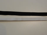 1.5cm wide Flat Elastic waistband black OR white high quality