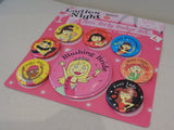 A pack of 8pieces hen party badges Ladies fancy night party bride to be brooch pins accessory for sale. sold by per 8 badges.