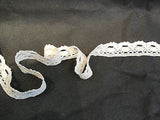 Ivory Cotton crochet lace trim Clothing Sewing DIY lace edge 2.8cm wide .Per M