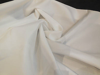 Light Ivory Soft Polyester Satin dress lining fabric 150cm wide. Per Meter