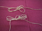 Ivory or Cream Nylon Knot Cord Thread For Braided Bracelet 2.5mm. Sold per meter