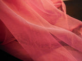 sharp pink soft tulle fabric evening dress sewing DIY 150cm wide. sold by Per 0.5Meter