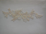 various colours floral tulle lace applique bridal lace motif for sale Per piece