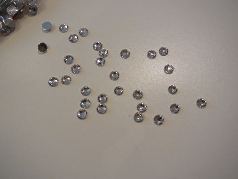 10g 4mm Crystal flat base glue on Rhinestones gems craft beads Any purpose diy