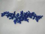 Floral lace applique /dress making sewing lace motif is for sale.Various colours