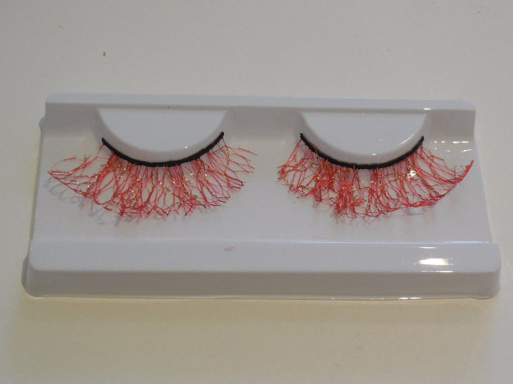 lace style false eyelashes Delicate Reusable fancy eyelashes various colours