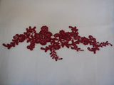 Floral lace Applique / decorative sewing lace motif is for sale.Various colours