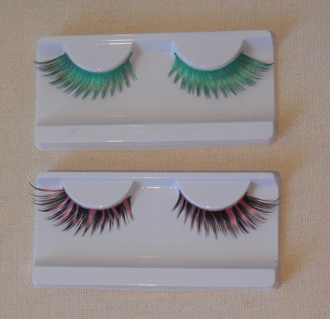 handmade fashion false eyelashes party makeup false eyelashes extension Reusable in 2 colours