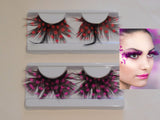 fashion dot patterns false eyelashes Delicate feathers Design Reusable fancy false eyelashes makeup
