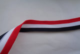 red or black soft cotton ribbon sash sewing cotton braid trim in 3cm width. Sold by Per Meter 100cm.