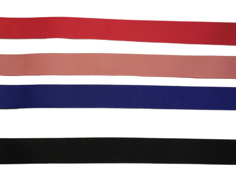 double faced grosgrain ribbon gift wrapping grosgrain ribbon for packaging in 20mm width Per Yard