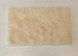 Craftuneed 1:6 fluffy rug faux sheepskin rug for doll house interior suitable for barbie doll