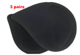 3 pairs X dressmaking insert cotton bra cups sew on push up bra pads enhancer breathable