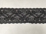 black or ivory cotton lace trim floral embroidered lace trim dress lace edge trimming