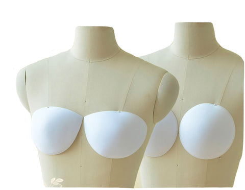 CAPSLUB Women Cotton Padded Bra Insert Cup Pads Easy to Wear