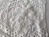 Craftuneed a mirror pair of ivory lace appliques sew on floral lace sleeves motifs sewing