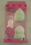 2 packages of makeup puff Beauty foundation blending smooth sponge powder puffs Kit