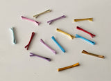 Craftuneed Job lot 14pcs mini hair grips for barbie doll bobby pin hair accessory in 1.5cm length