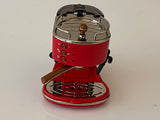 Retro dollhouse miniature coffee maker machine mini milk jug furniture decor suitable for barbie doll